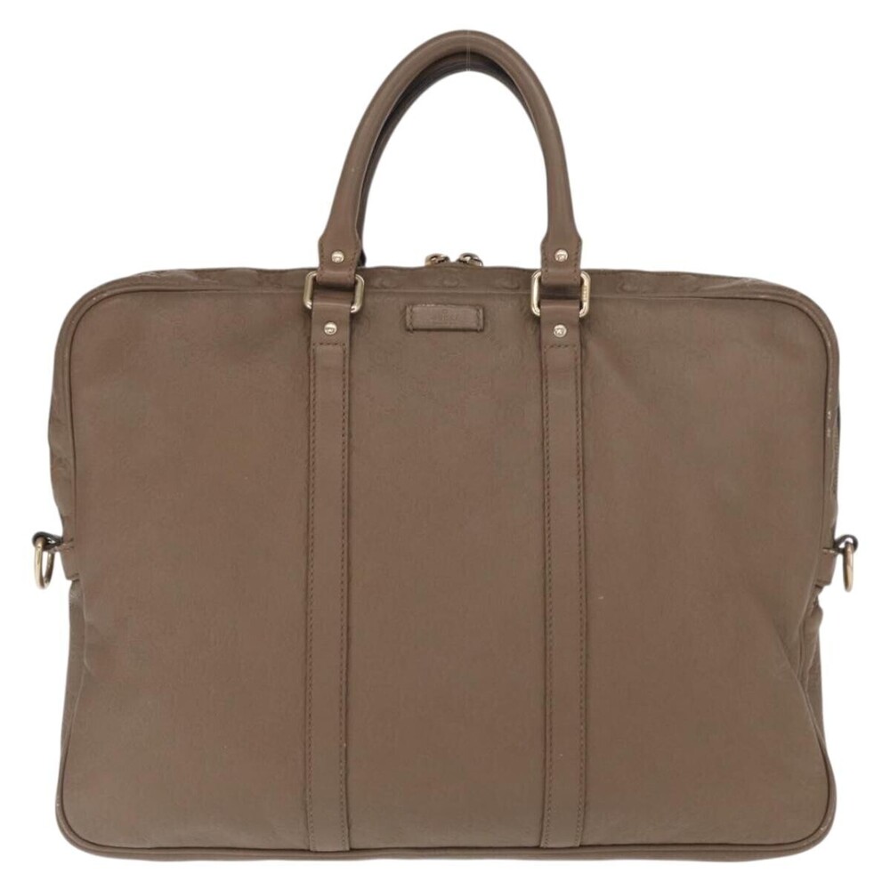 Gucci Convertible Briefcase Leather